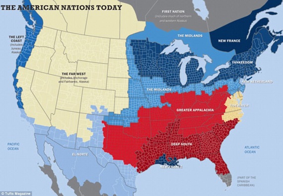 separate american nations